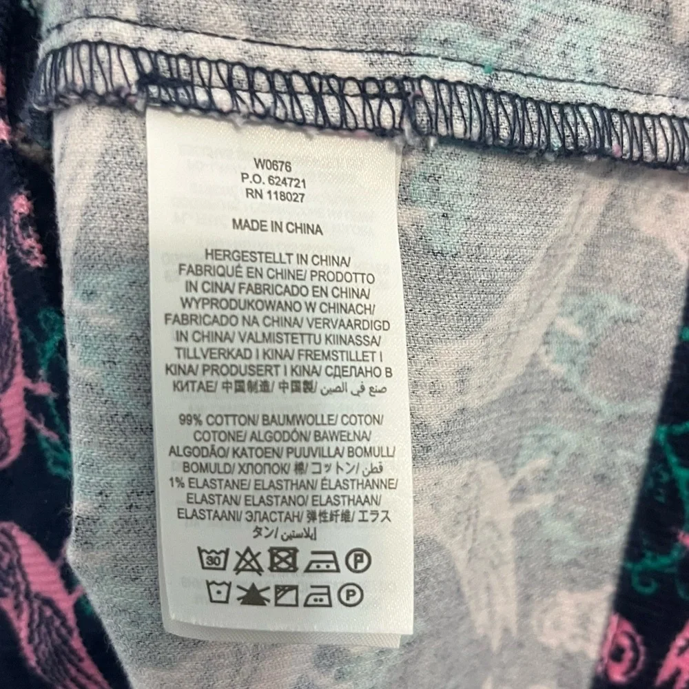 Boden Pink Lovebird Print Corduroy Sheath Dress Size 6 Small - Picture 15 of 15